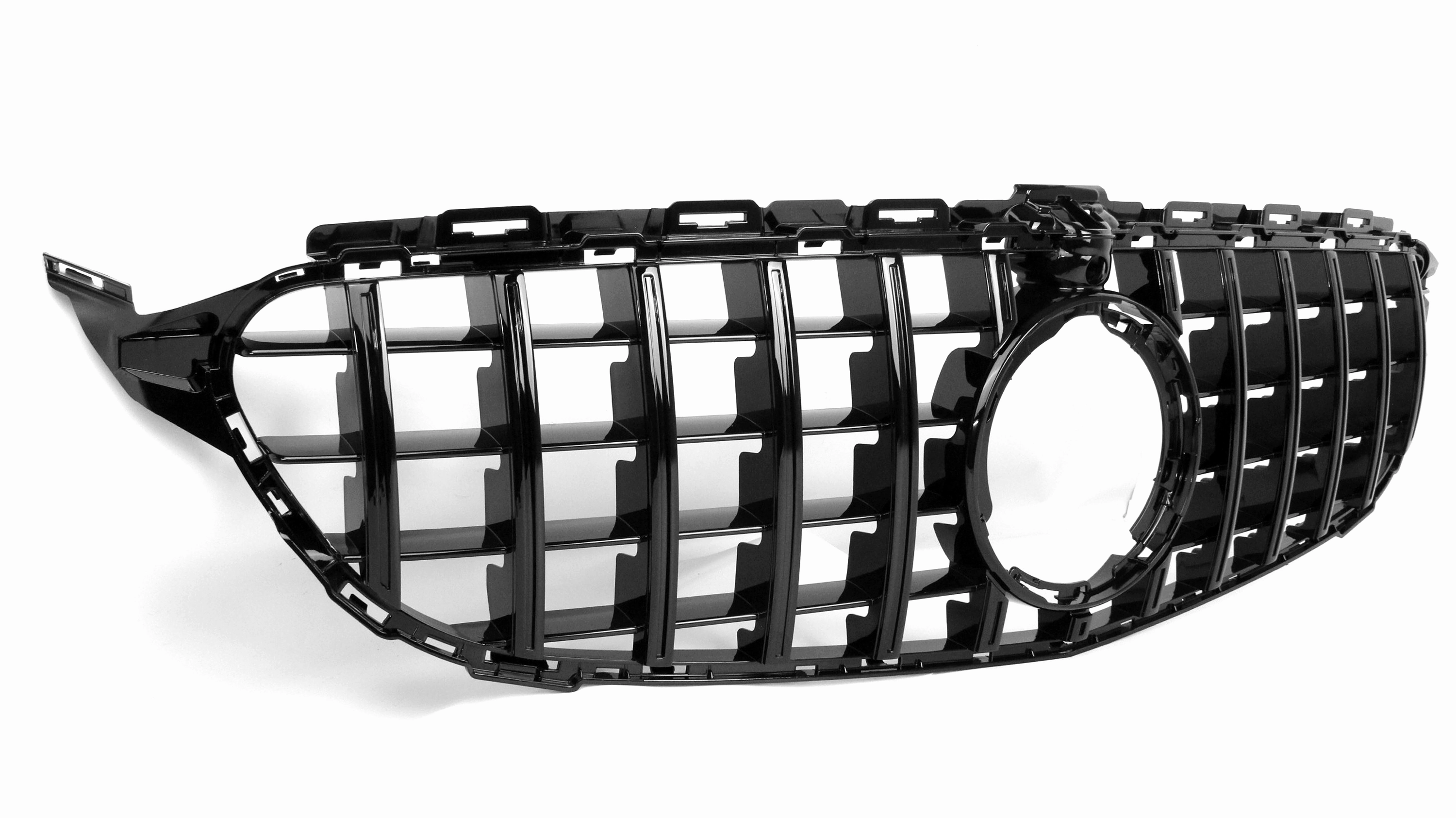 AMG Panamericana Style Grille for Mercedes-Benz  C Class (AMG Line) C205/W205 2019-2022 - Black