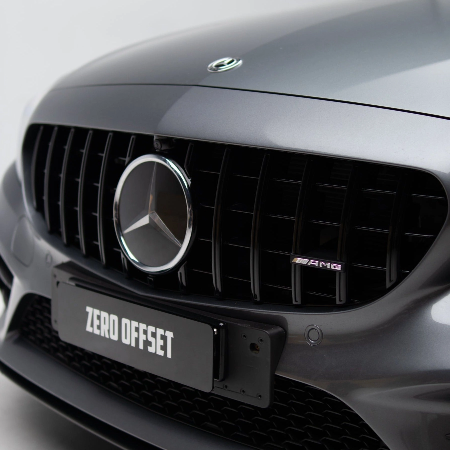 AMG Panamericana Style Grille for Mercedes-Benz  C Class (AMG Line) C205/W205 2019-2022 - Black