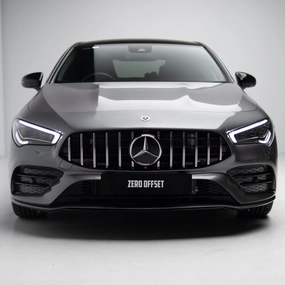 AMG Panamericana Style Grille for Mercedes-Benz CLA C118 - Silver 2019-2023