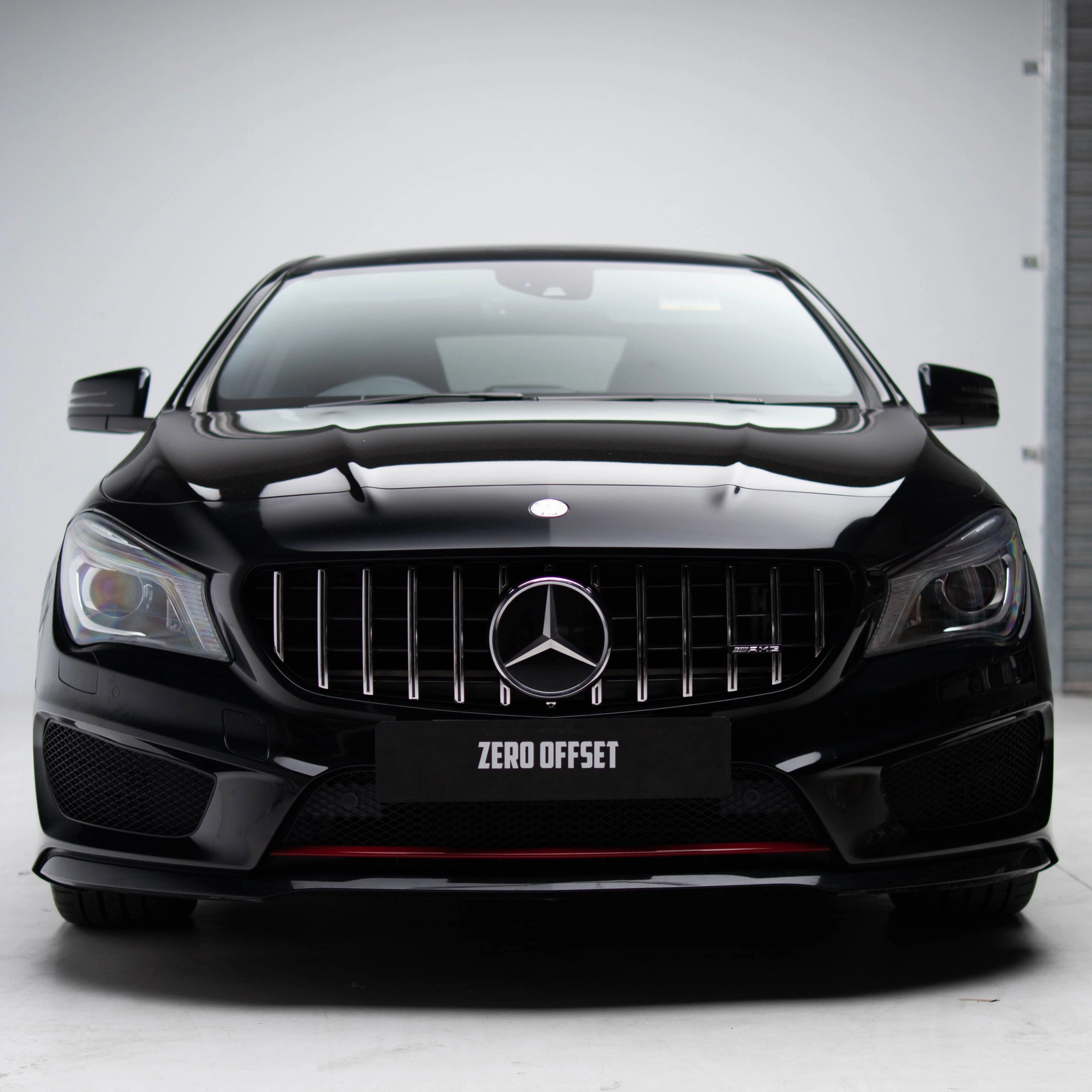 AMG Panamericana Style Grille for Mercedes-Benz CLA Class C117 - Silver 2014-2016