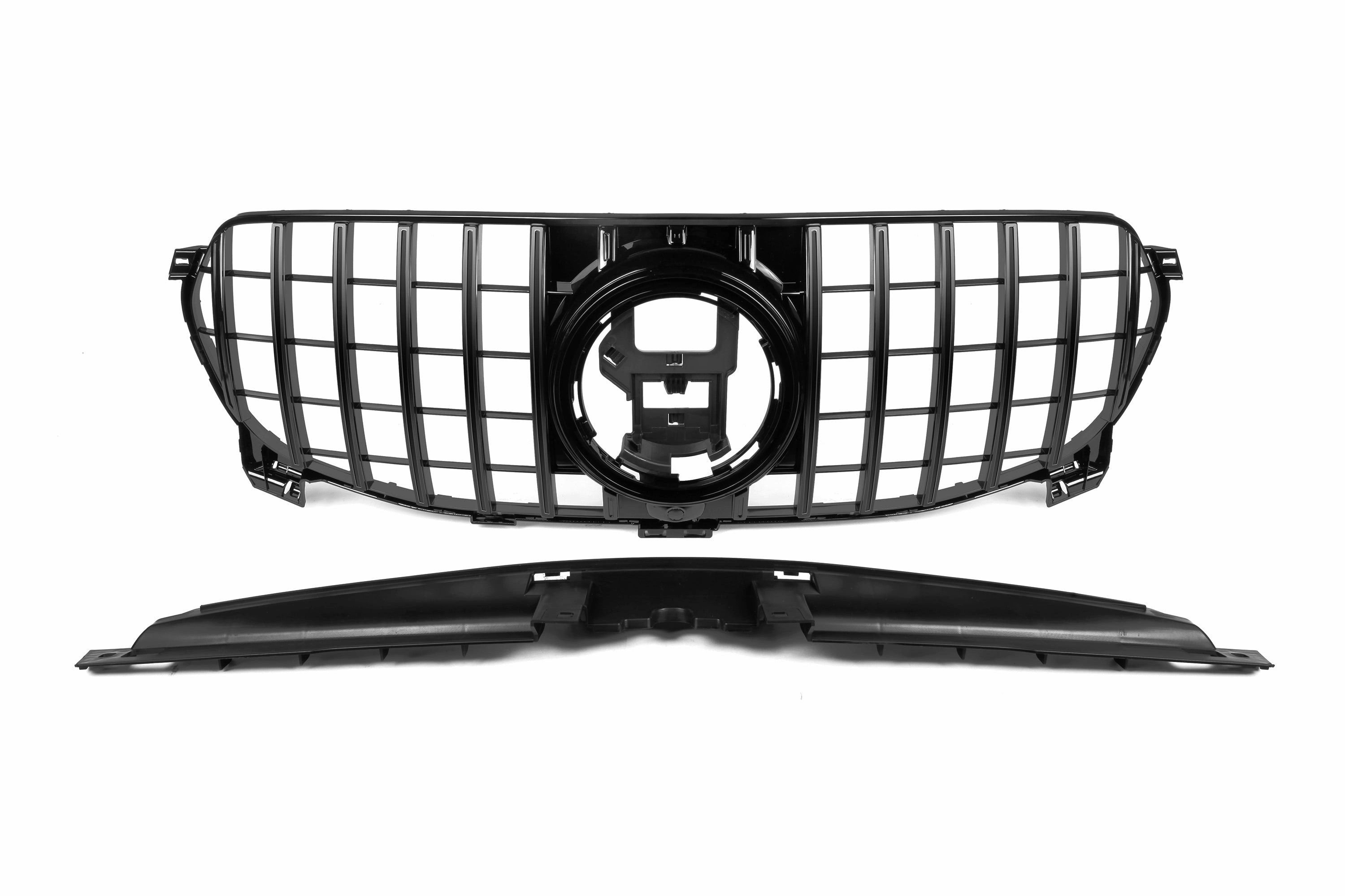 AMG Panamericana Style Grille for Mercedes-Benz GLE Class W167 - Black 2019 
