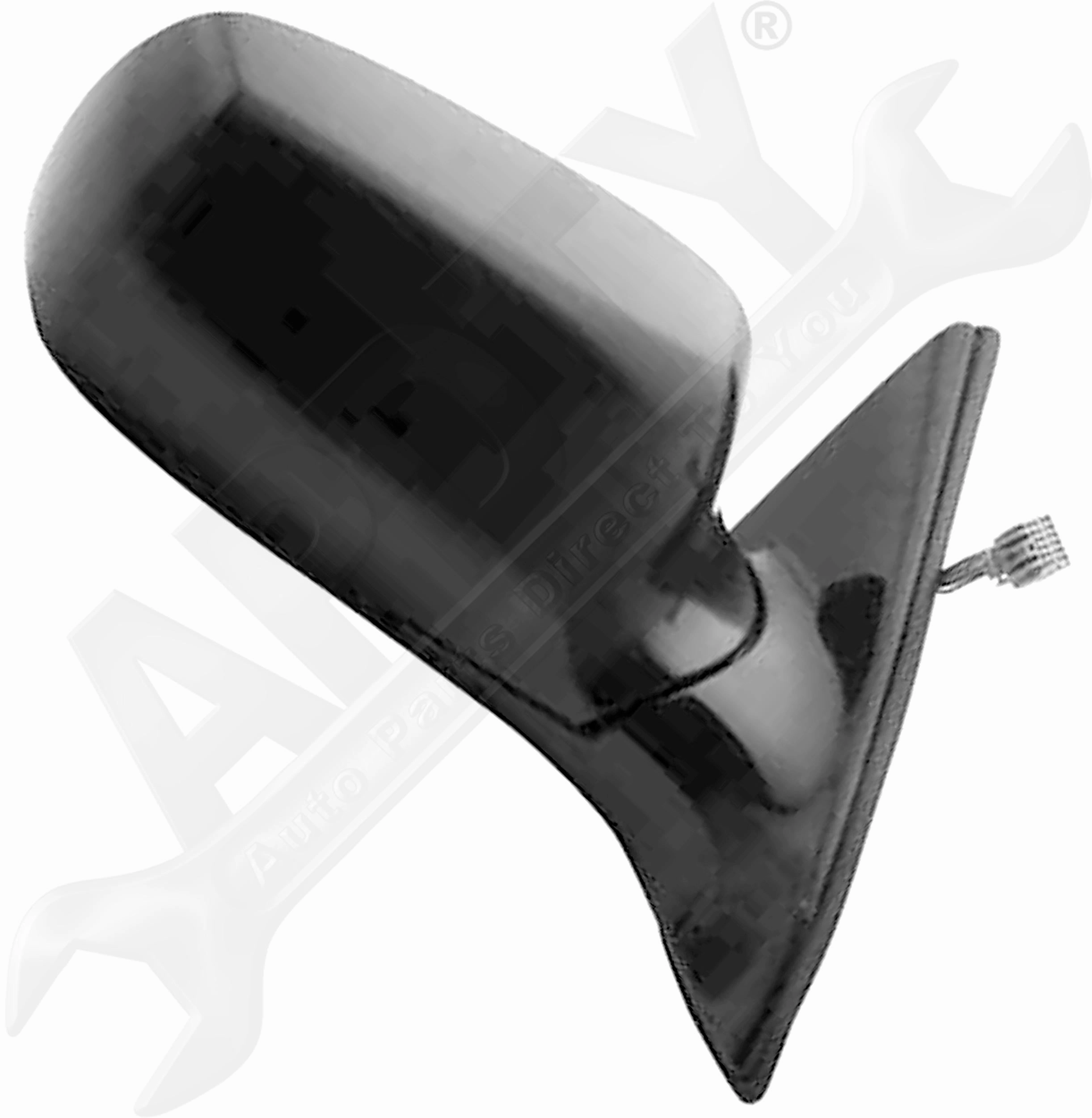 APDTY 0662667 Power Side View Mirror Assembly Right Side