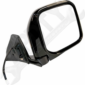 APDTY 0662711 Side View Mirror Right, Non-heated, Power Remote, Black