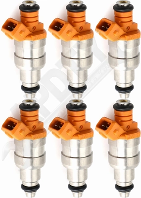 APDTY 112161x6 Fuel Injector Kit; Set Of 6; 4.0L L6 Engines; Replaces 33007127