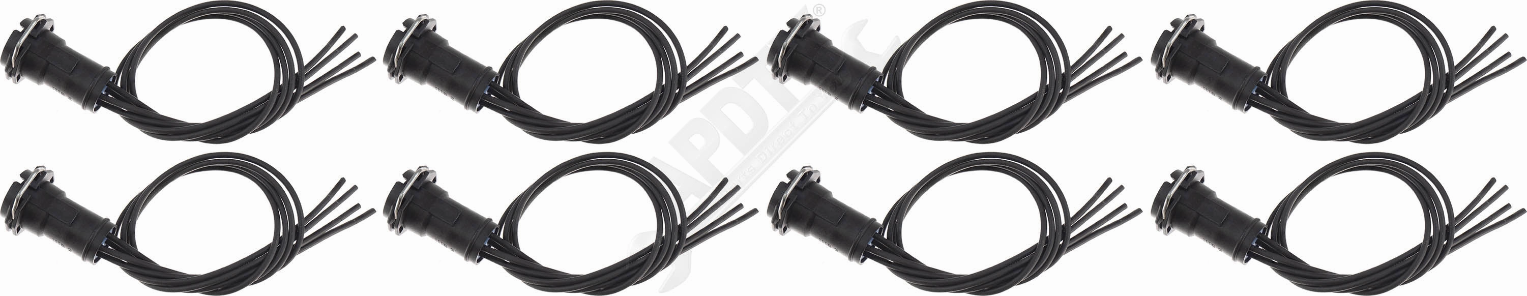 APDTY 133997x8 Fuel Injector Wire Wiring Connector Harness Pigtail 6.0L (8)