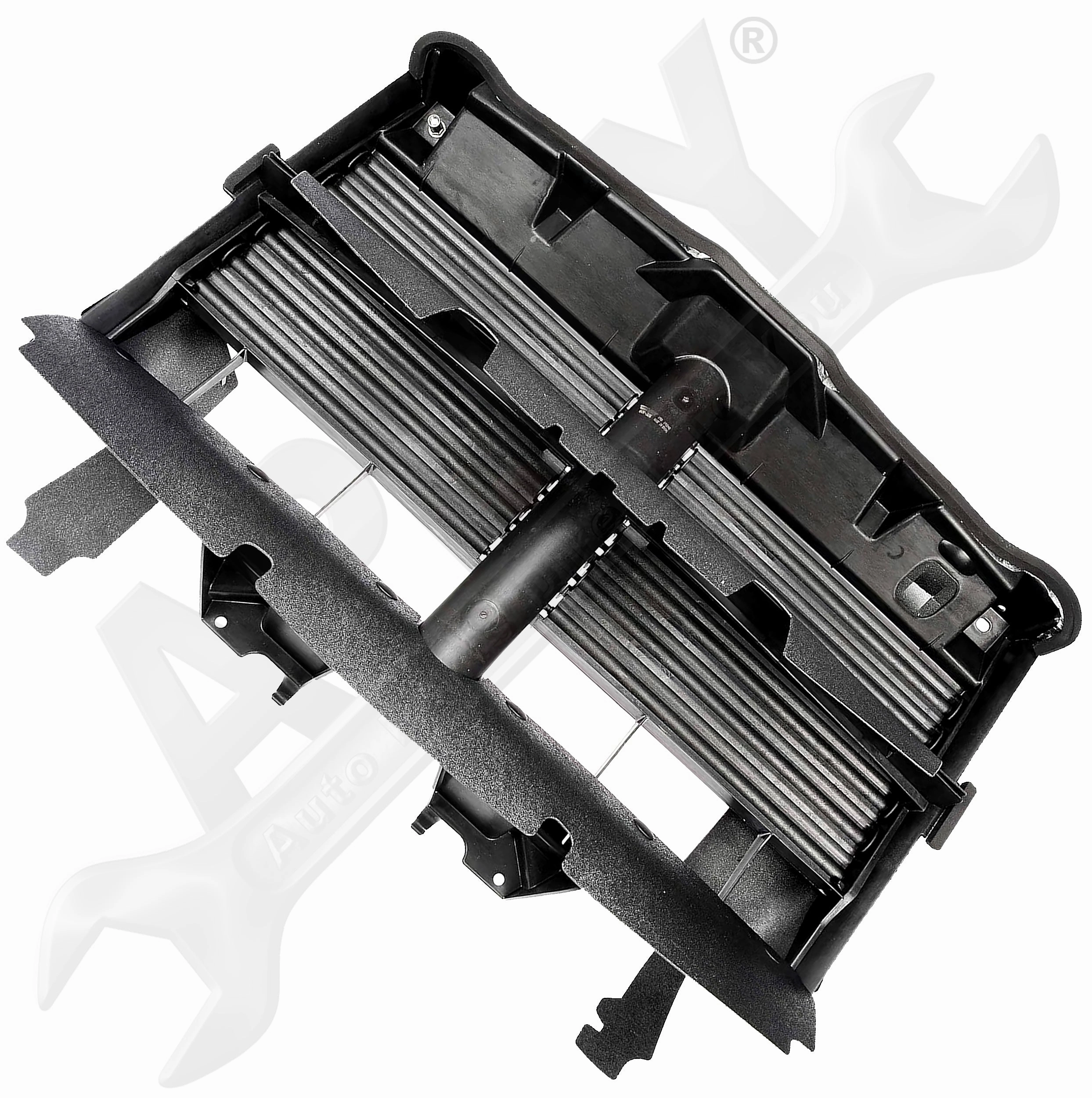 APDTY 153476 Active Radiator Grille Shutter With Actuator Motor