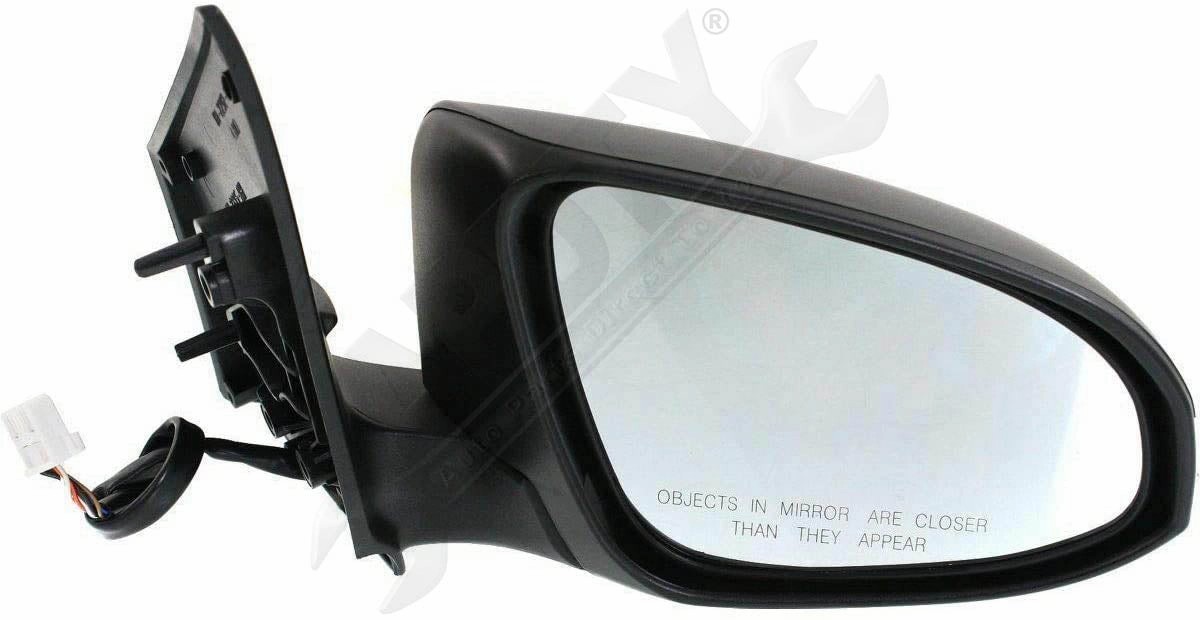 APDTY 153554 Power Side View Mirror Heated Right