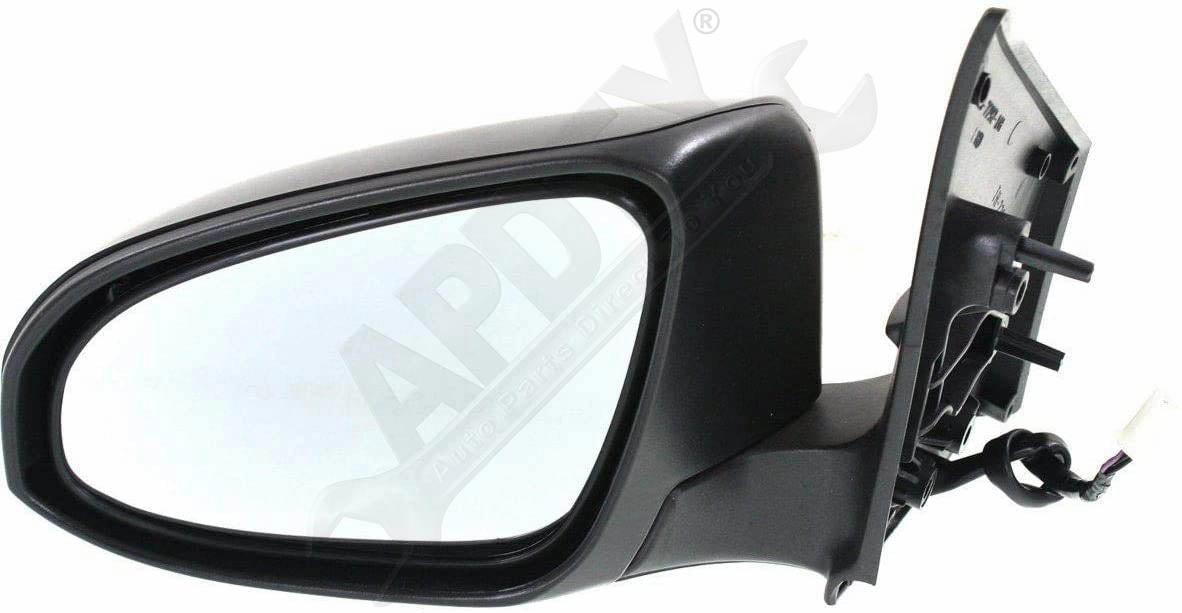 APDTY 153555 Power Side View Mirror Heated Left