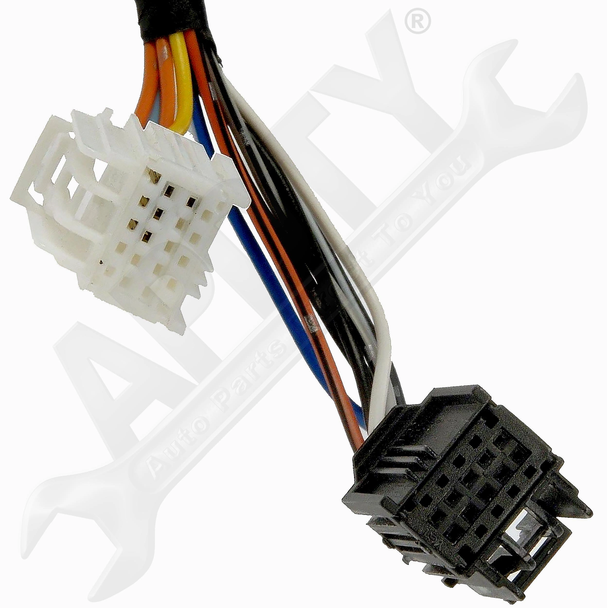 APDTY 153658 Side View Mirror Assembly Power-Fold; Turn Signal In Glass; Right