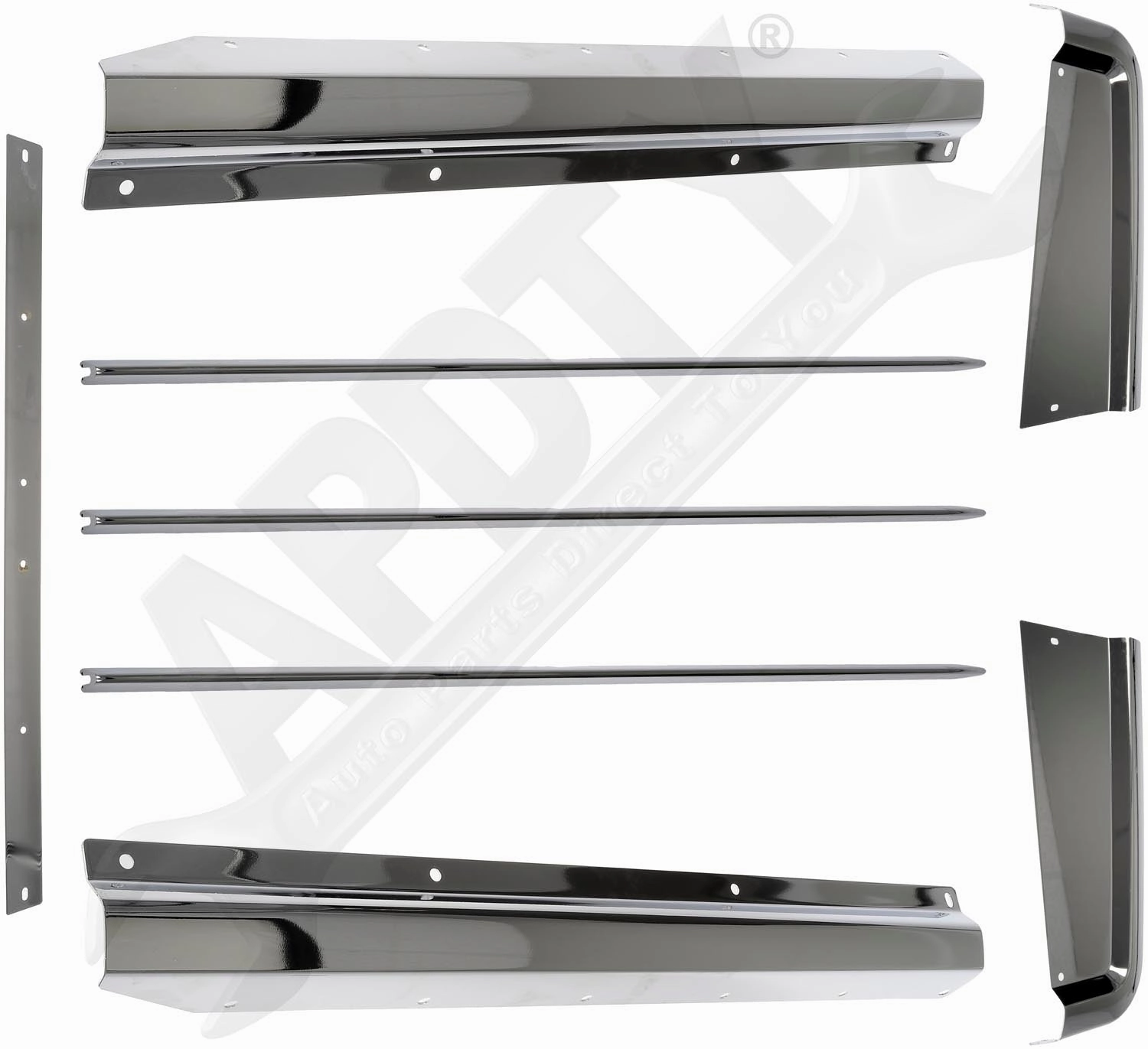 APDTY 153759 Heavy Duty Front Grille K212203, K212203R, K212204, K2133205