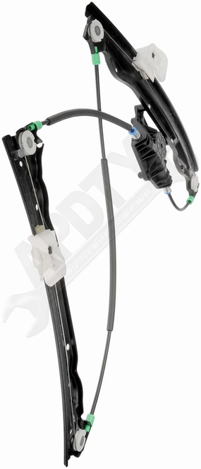 APDTY 153928 Window Motor & Regulator Assembly (Sedan Only; Front Left; 2-Pin)
