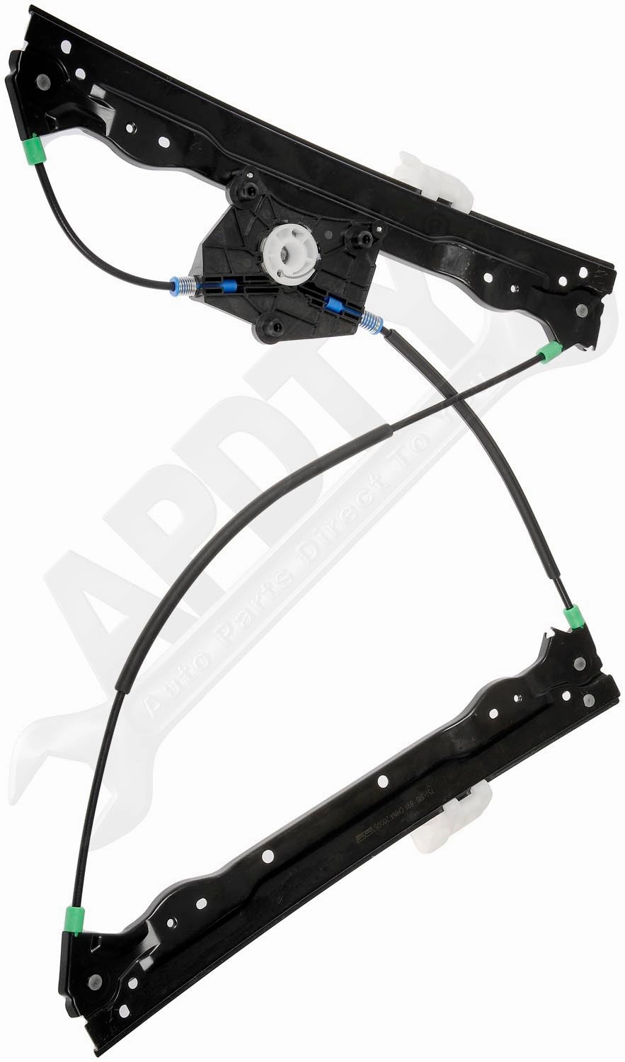 APDTY 153928 Window Motor & Regulator Assembly (Sedan Only; Front Left; 2-Pin)