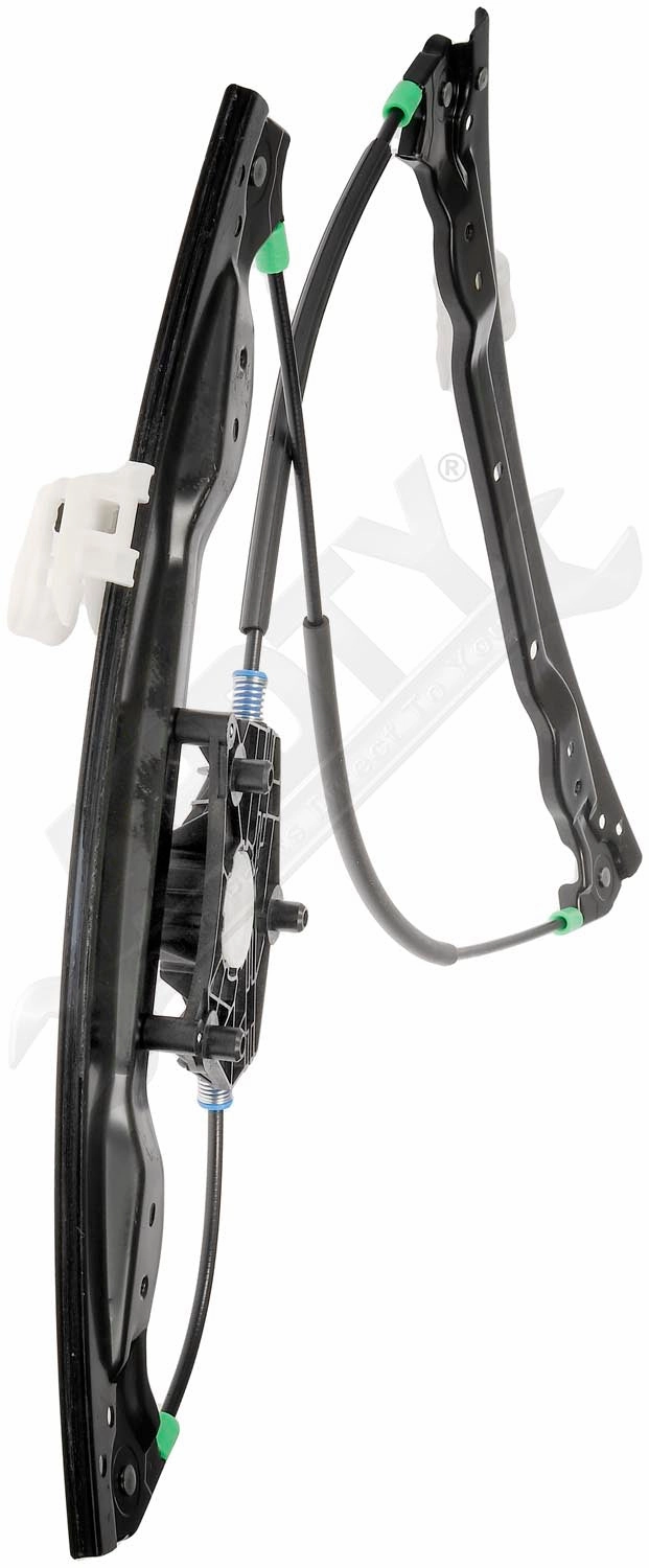 APDTY 153928 Window Motor & Regulator Assembly (Sedan Only; Front Left; 2-Pin)