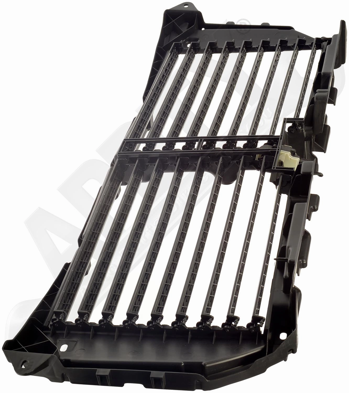 APDTY 156644 Active Radiator Grille Shutter w/Motor Upper