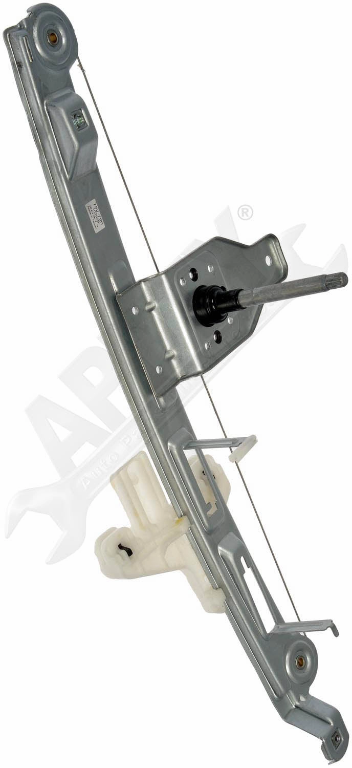 APDTY 156980 Rear Left Manual Window Regulator (Regulator Only)