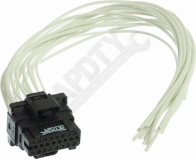 APDTY 157458 FICM Fuel Injector Control Module Wiring Harness Pigtail Connector