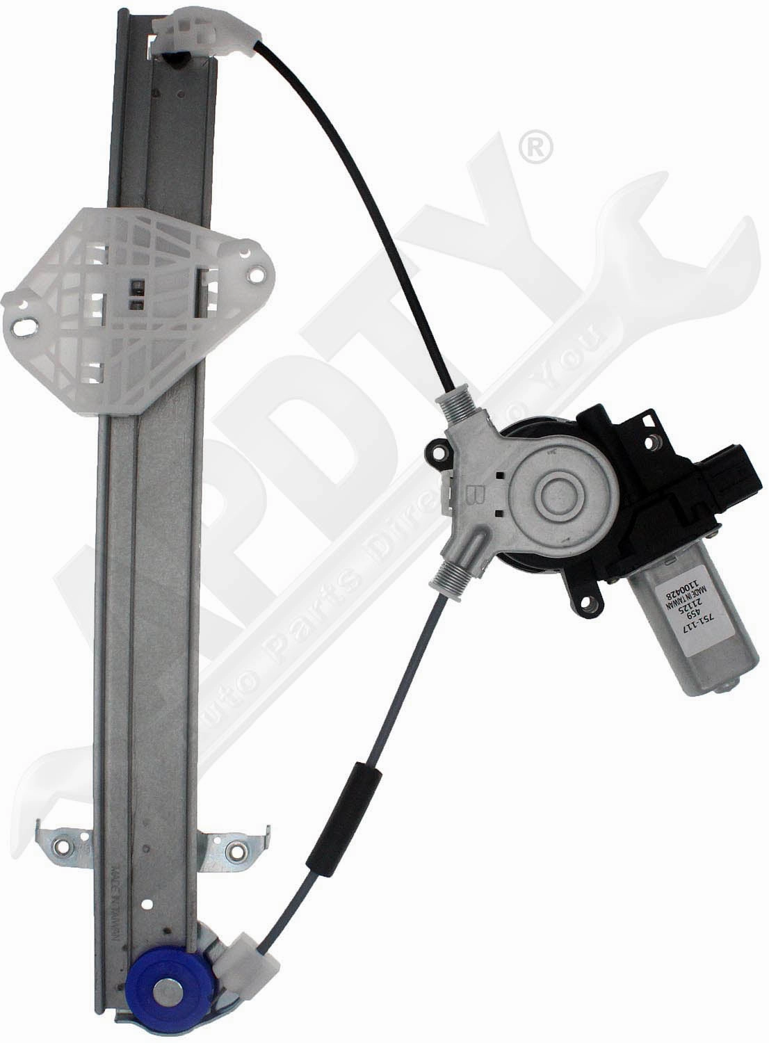 APDTY 157652 Power Window Motor And Regulator Assembly