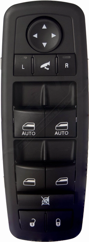 APDTY 157912 Master Window Switch w/Power Folding Mirror Switch & w/Auto Up/Down
