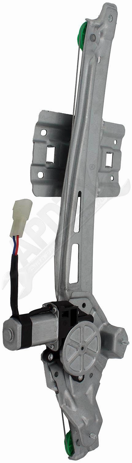 APDTY 158000 Power Window Motor Regulator Assembly Front Right (One-Touch AUTO)