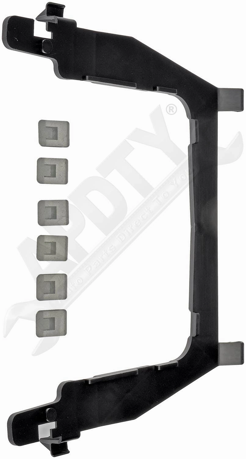 APDTY 158083 Front Seat Back Panel Frame