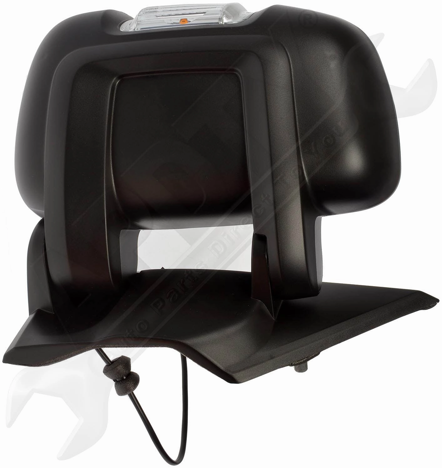 APDTY 158089 Side View Mirror; Power; Power-Fold; Heated; Turn Signal; Right