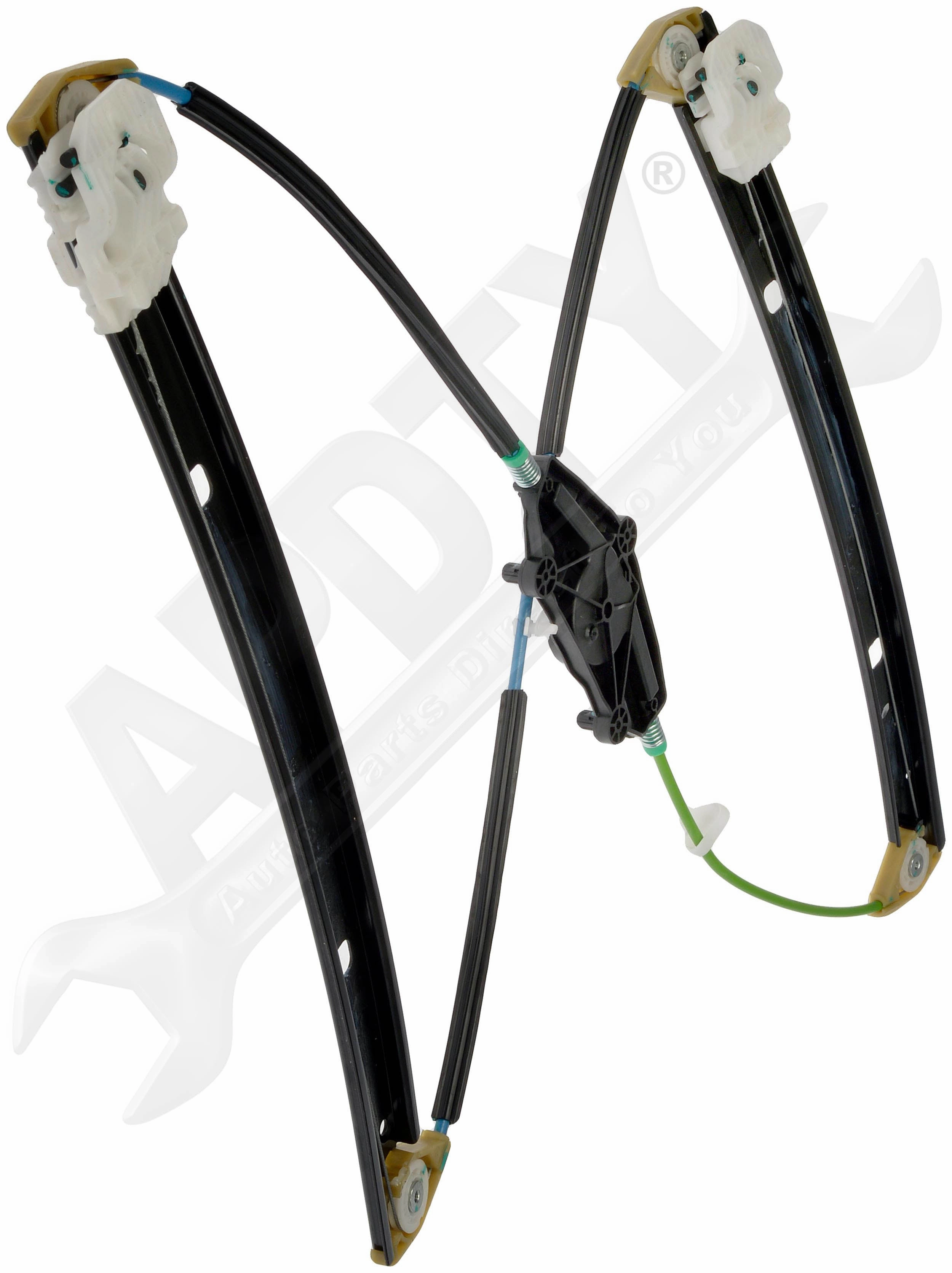 APDTY 158407 Front Right Power Window Regulator (Regulator Only)