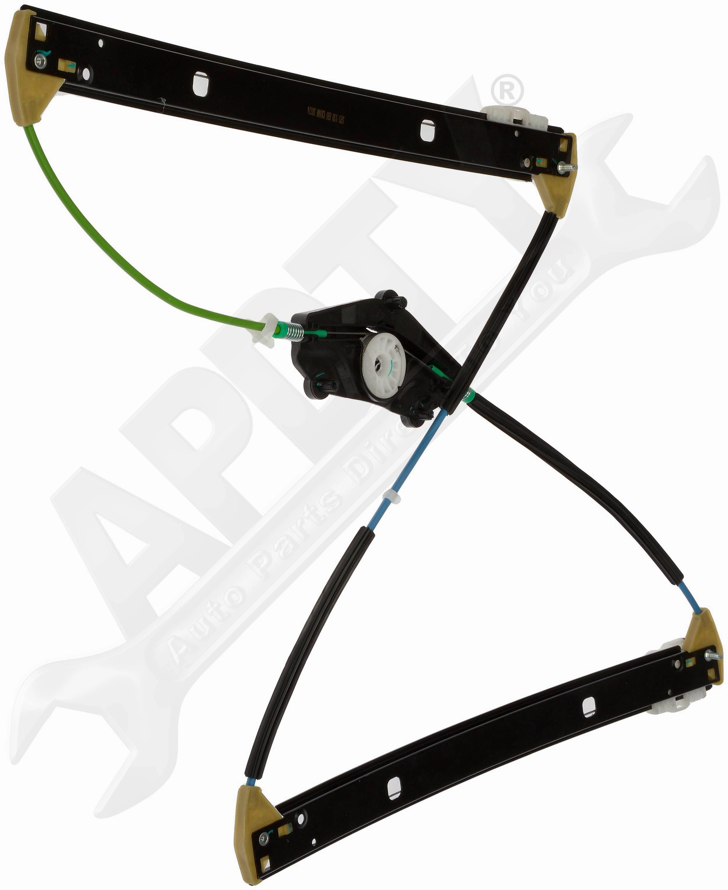 APDTY 158407 Front Right Power Window Regulator (Regulator Only)