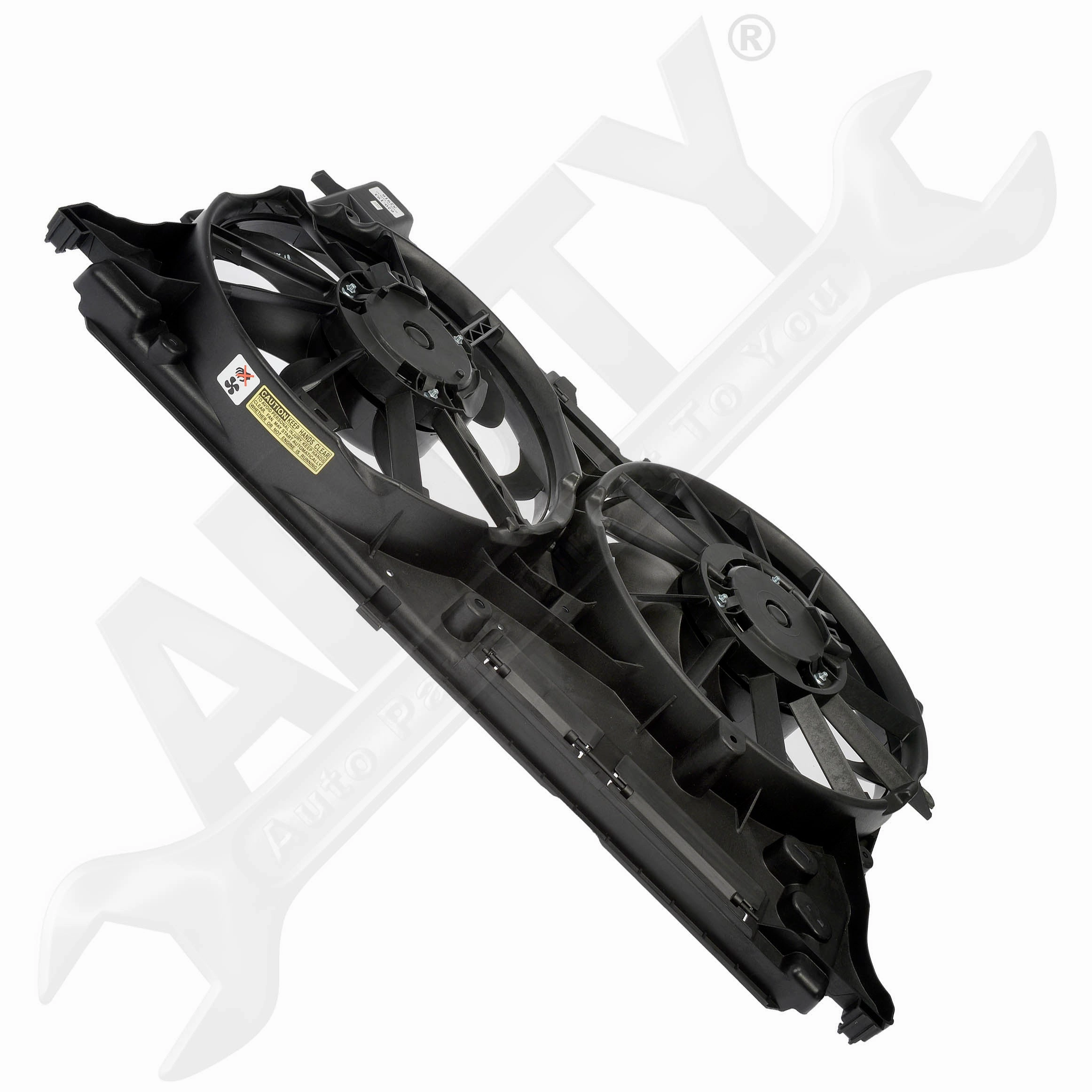 APDTY 161266 Radiator Fan Assembly