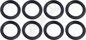 APDTY 161460 6.0L Diesel Glow Plug Wire Wiring Harness Oring O-ring (Set Of 8)