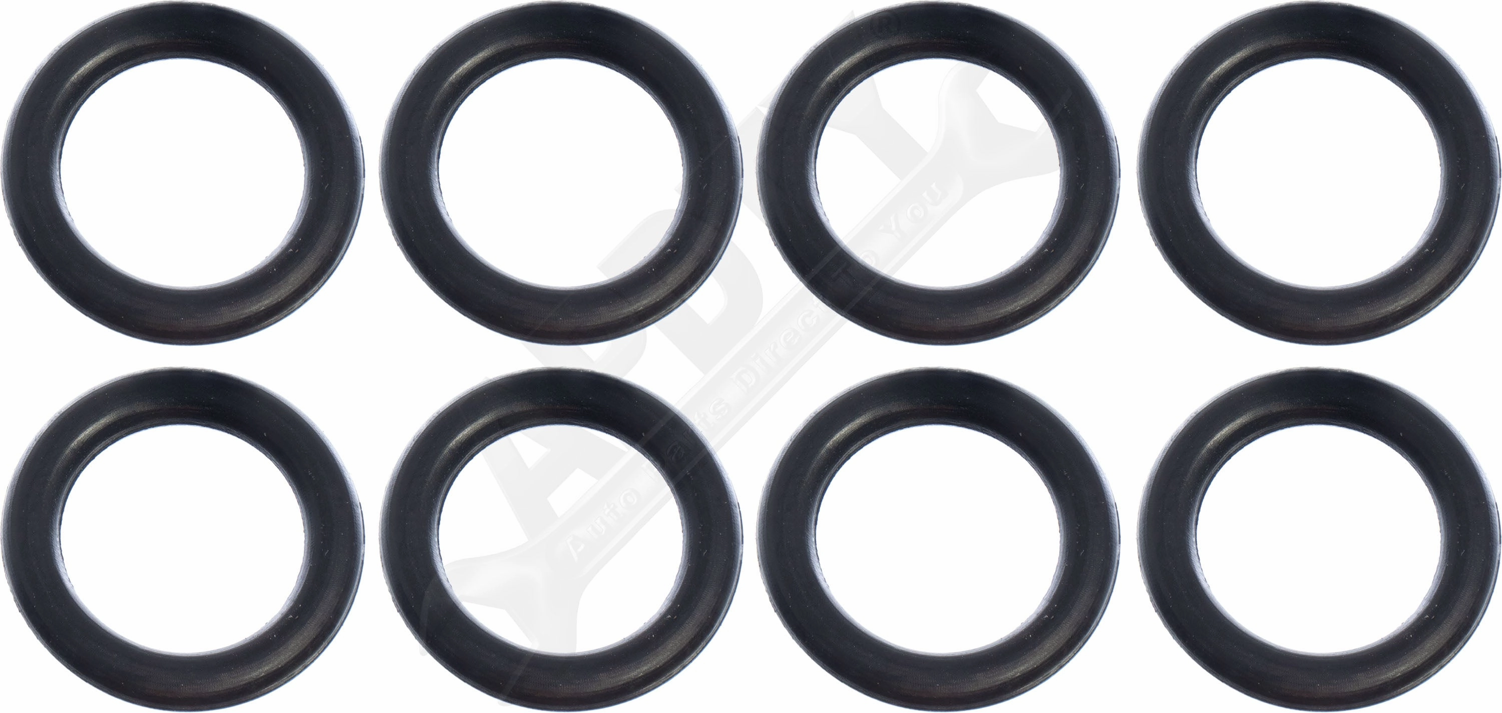 APDTY 161460 6.0L Diesel Glow Plug Wire Wiring Harness Oring O-ring (Set Of 8)