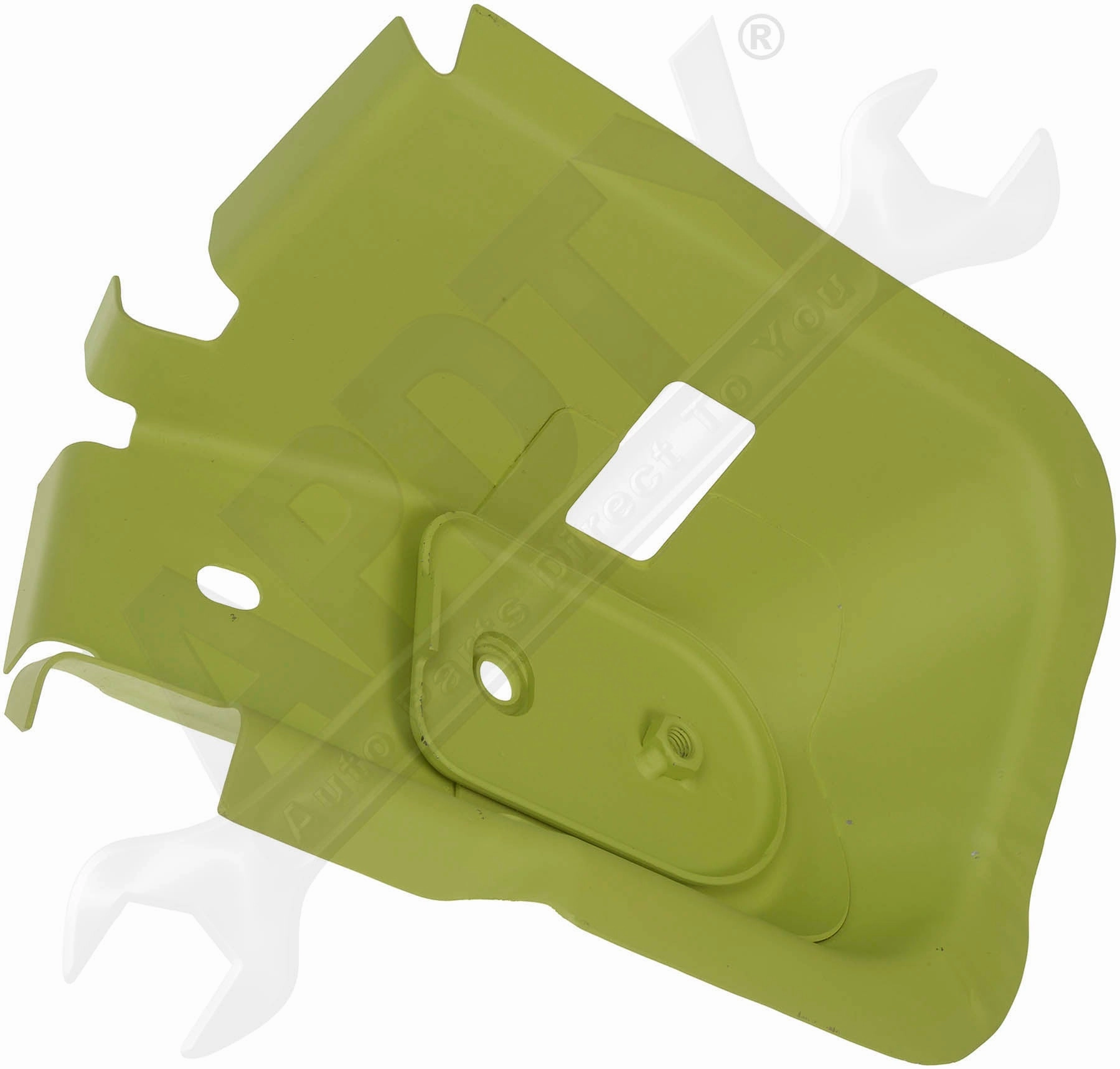 APDTY 163400 Cab Mount Floor Bracket