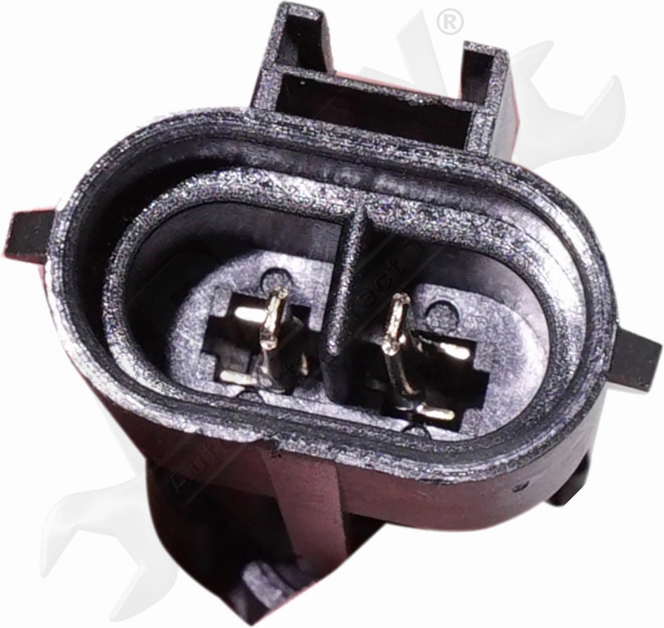 APDTY 166845 LED Headlight Assembly; Blacked Out; Right (Passenger-Side)