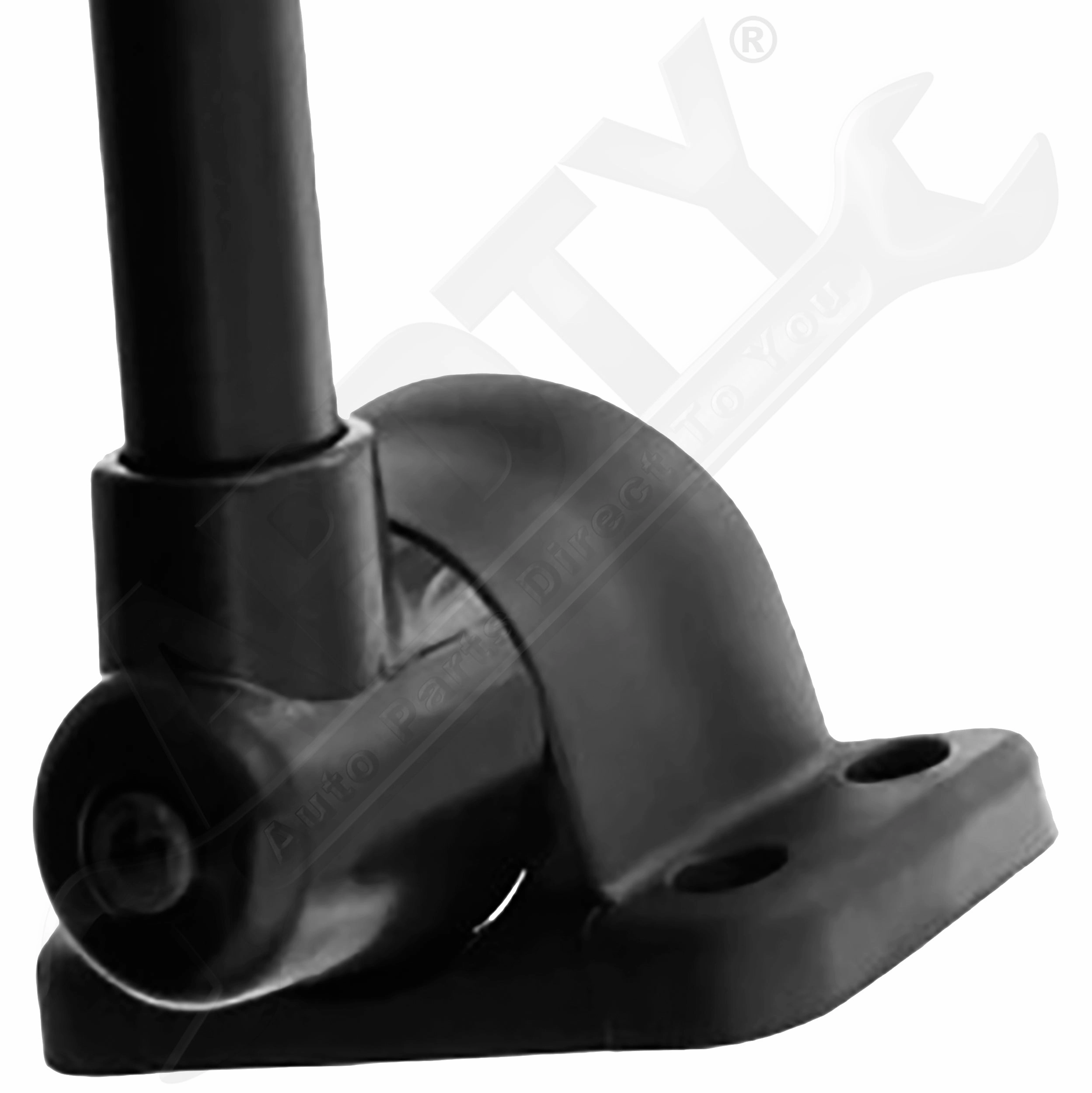 APDTY 166853 Side View Mirror; w/ Wide Angle; Manual-Adjust; Left (Driver)