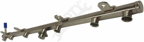 APDTY 173347 Fuel Injector Rail; 4.0L L6 Engines; Replaces 5014496AD