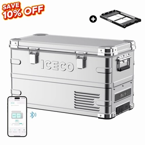APL35 Ultra-light Dual Zone Aluminum Freezer with Slider | ICECO