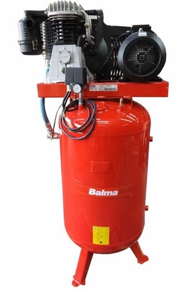 Balma 5.5Hp 270L 415V Vertical Air Compressor | Model : B59B/270 VT5.5