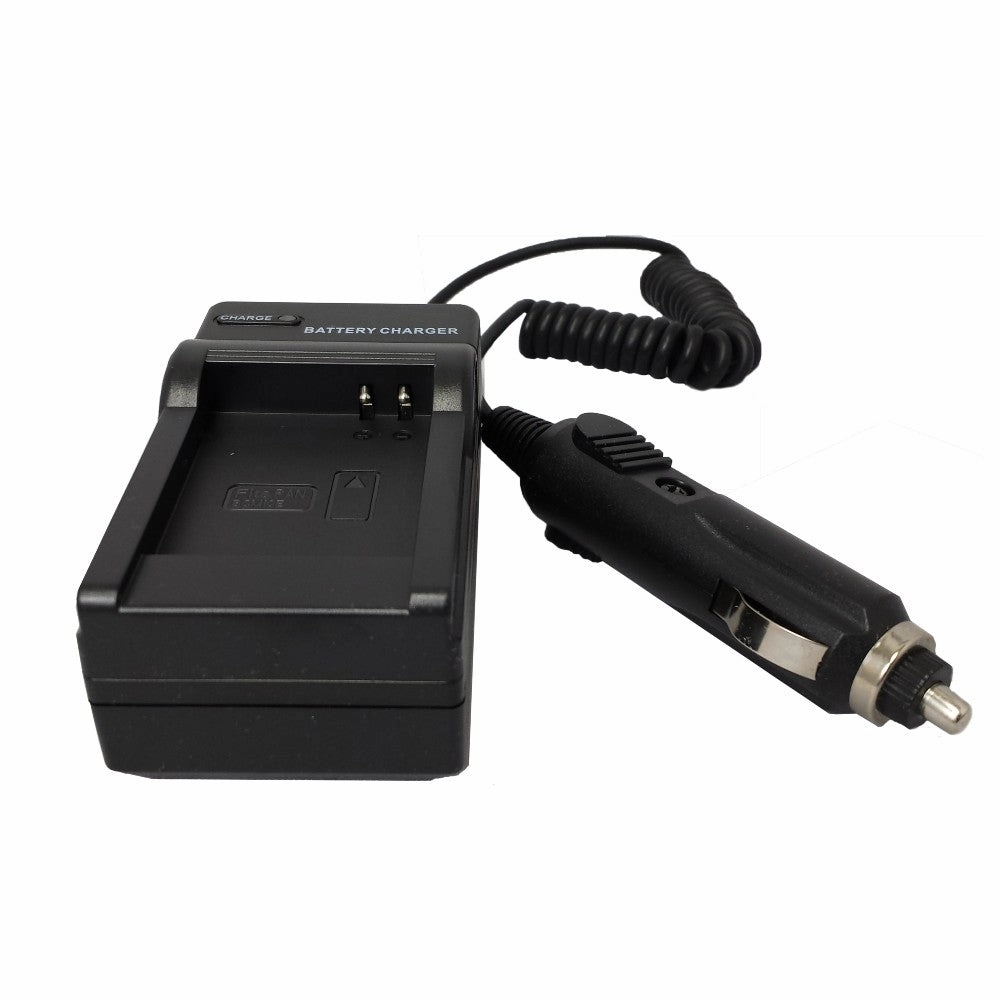 Batteries N Accessories BNA-WB-110 Digital Camera Battery Charger - Replacement for Sony BCTRX Charger, Compatible with Sony NP-FR1, NP-BD1, NP-FD1 Battery - 110/220V Fold-in Plug with Car & EU adapters