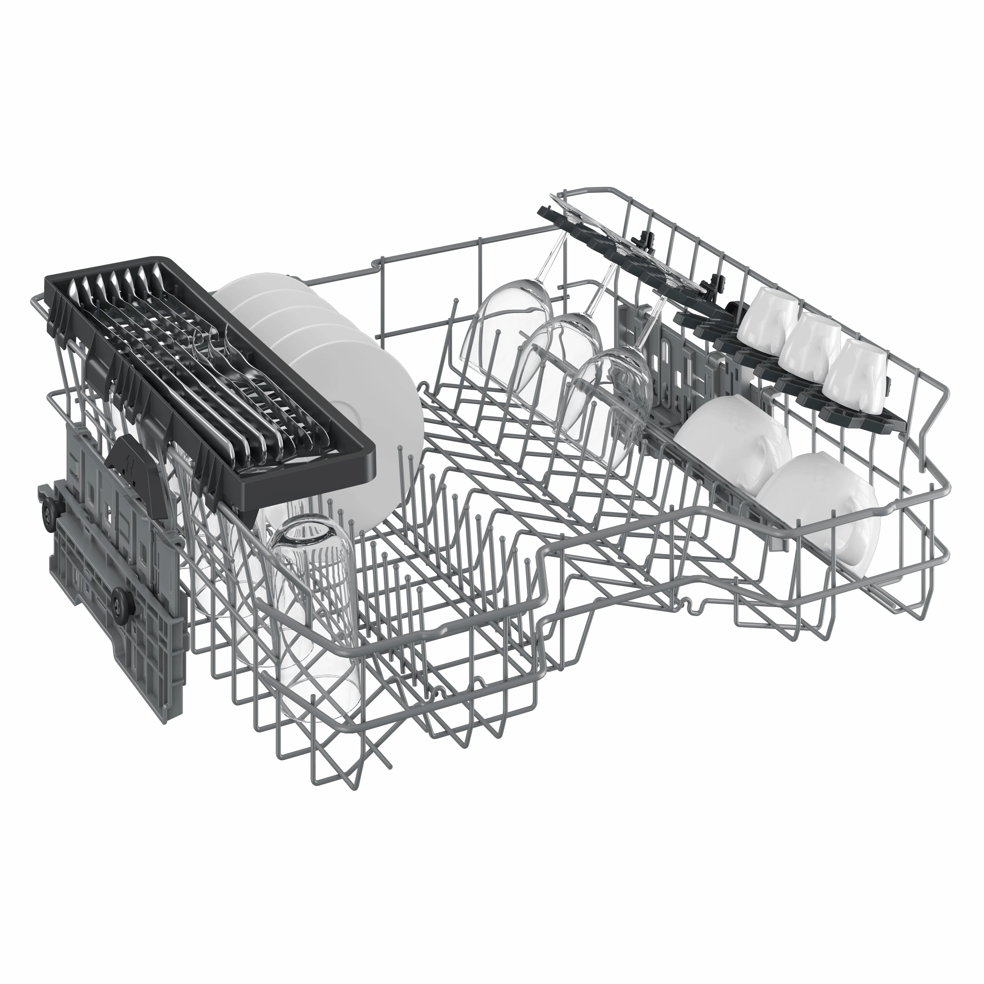Beko DUT25401BHW Tall Tub Dishwasher With (14 Place Settings, 48)