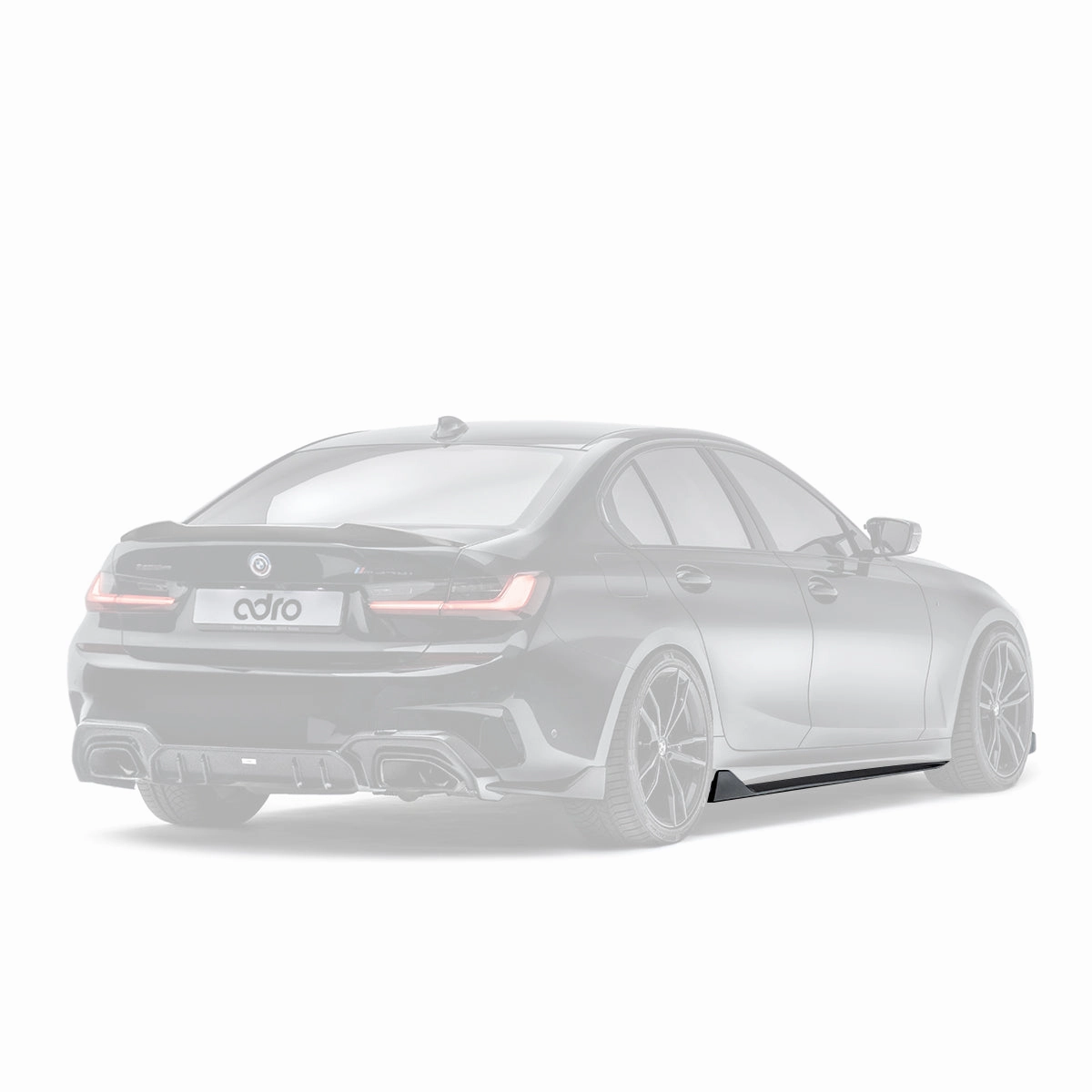 BMW G20 3 Series Carbon Fiber Side Skirts 2019 