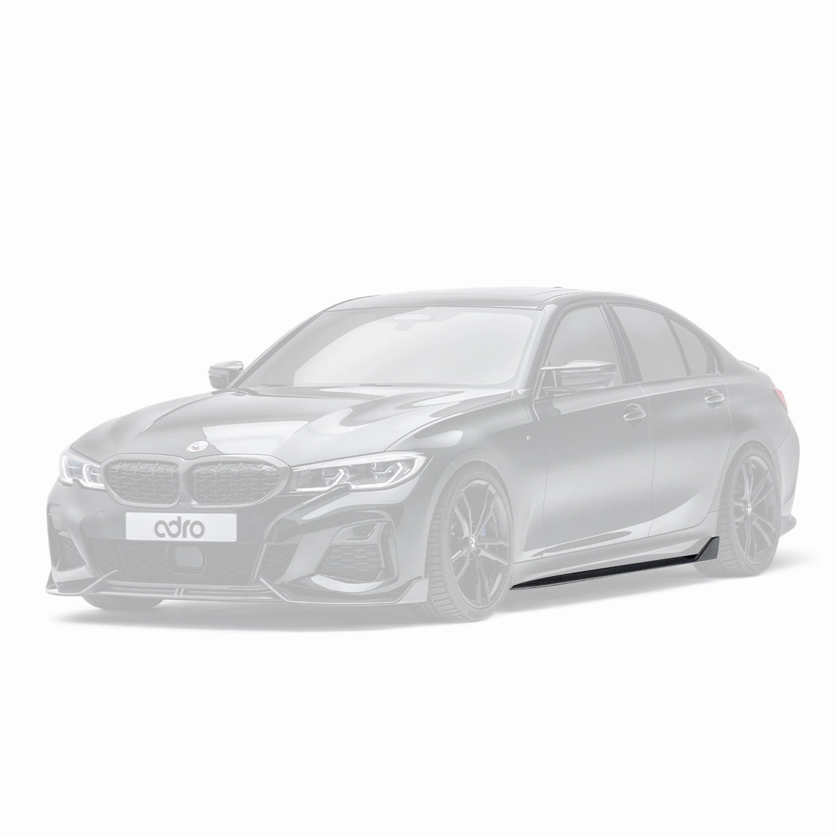 BMW G20 3 Series Carbon Fiber Side Skirts 2019 