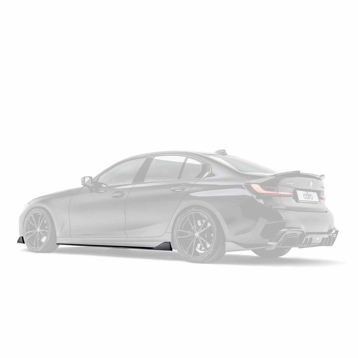 BMW G20 3 Series Carbon Fiber Side Skirts 2019 
