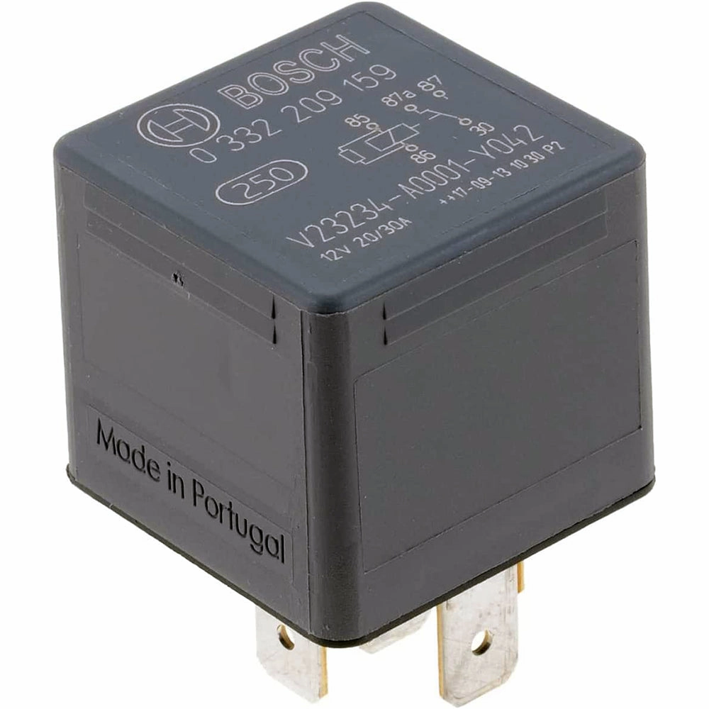 Bosch 0332209159 Changeover Mini Relays - 5 Pins, 12 V, 20/30 A (Superseded to 0986332053 relay)