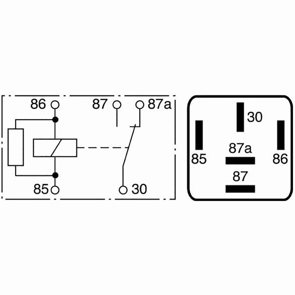 BOSCH 0986332041 Changeover Mini Relay - 5 Pins, 12 V, OE Specific