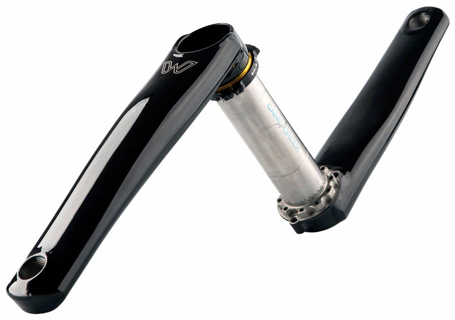 CaneCreek eeWings Raven Titanium Mountain Crankset - 175mm Direct Mount 30mm Spindle BLK