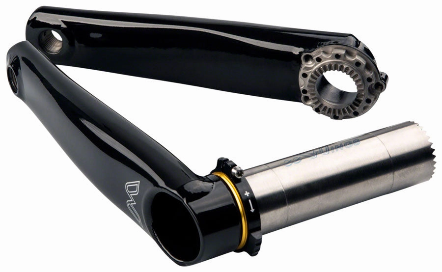 CaneCreek eeWings Raven Titanium Mountain Crankset - 175mm Direct Mount 30mm Spindle BLK