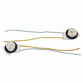 Daytime Running Lights and Turn Signal Socket for 4157 3157 4114 GM Bulbs 2 Qty 2 Wire for LS94