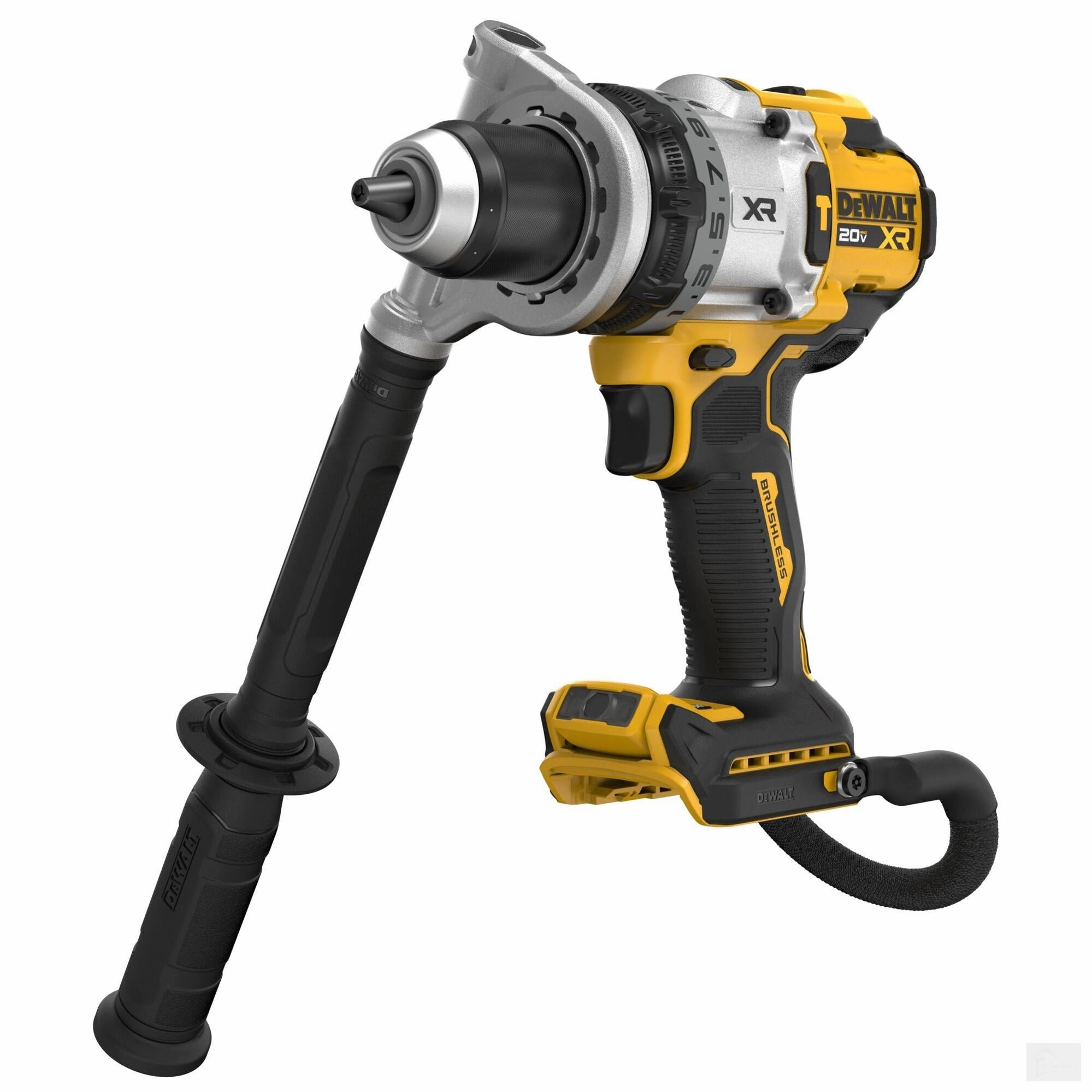 Dewalt 20V MAX* XR® Brushless Cordless 1/2 in. 3-Speed Hammer Drill (Tool Only) [DCD1007B]