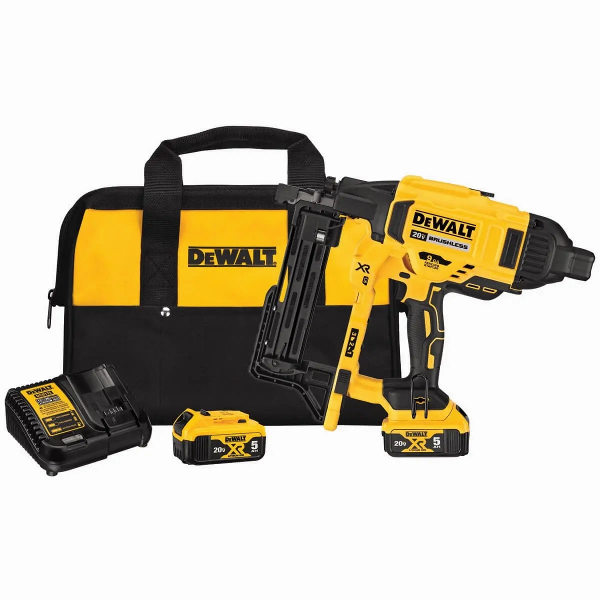 DEWALT DCFS950P2-20V Max Xr 9 Ga Cordless Fencing Stapler Kit