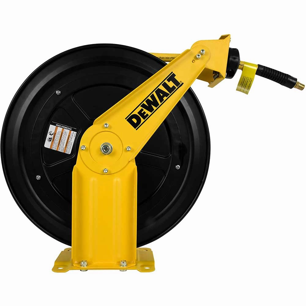 DeWALT DXCM024-0343 3/8" x 50' Double Arm Auto Retracting Air Hose Reel