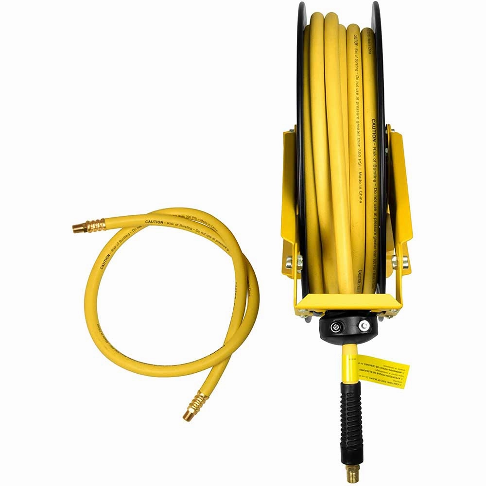 DeWALT DXCM024-0343 3/8" x 50' Double Arm Auto Retracting Air Hose Reel